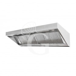 Cappa Snack a parete senza motore L2400xP900xH450mm