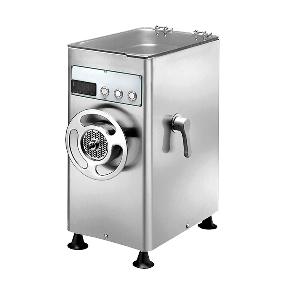 Tritacarne Rrefrigerato Monofase in acciaio INOX produzione 150/250 kg/h L 270 mm x P 410 mm x H 545 mm