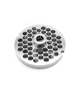 Piastra per tritacarne con fori Ø 8 mm