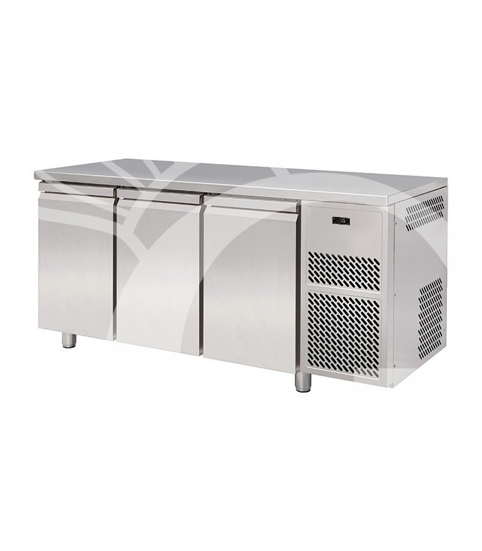 Tavolo Refrigerato 3 porte Prof. 600 mm -18°C/-22°C motore remoto