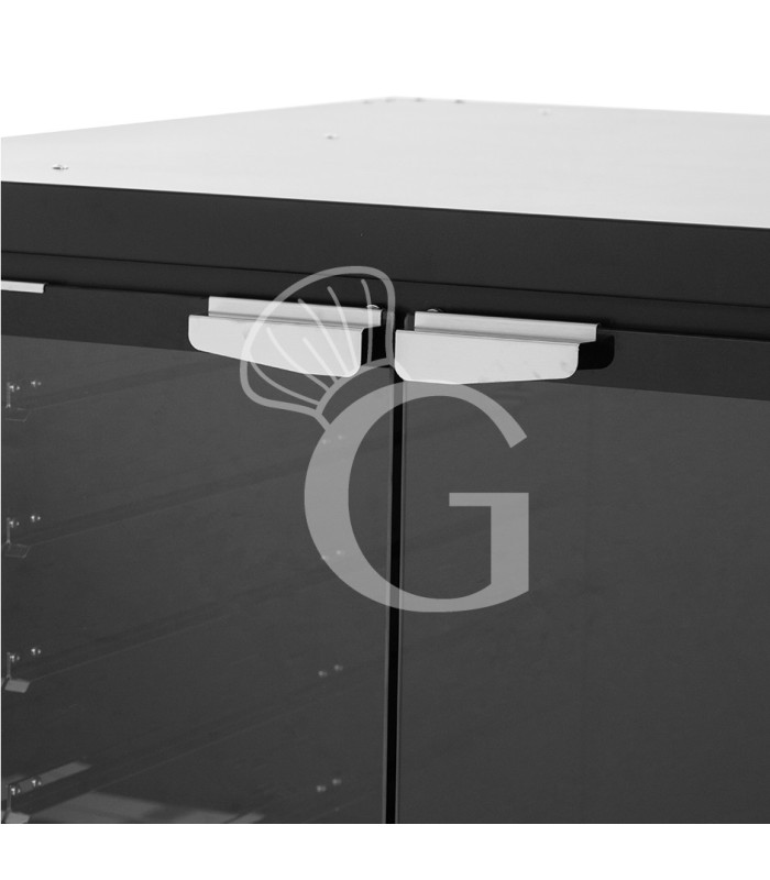 Cella di Lievitazione 12 teglie 600 x 400 mm color nero L 1100 mm x P 965  mm x H 900 mm