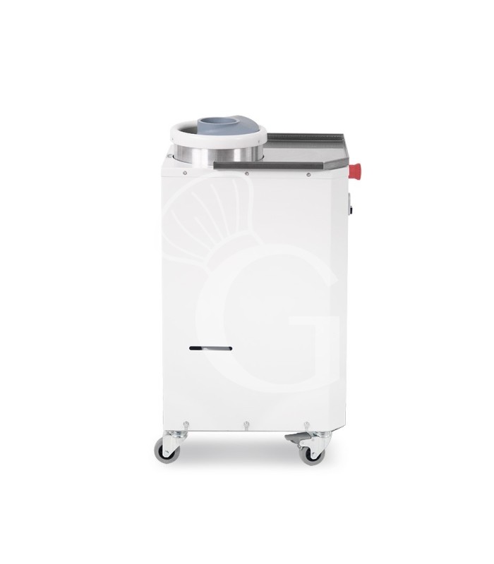 Arrotondatrice professionale compatta per peso pasta 30 - 300gr con erogatore superiore