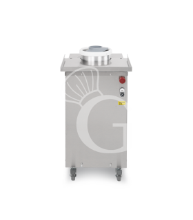 Arrotondatrice professionale maxi in acciaio inox - coclea in alluminio alimentare grezzo - peso pasta da 20 a 800 gr