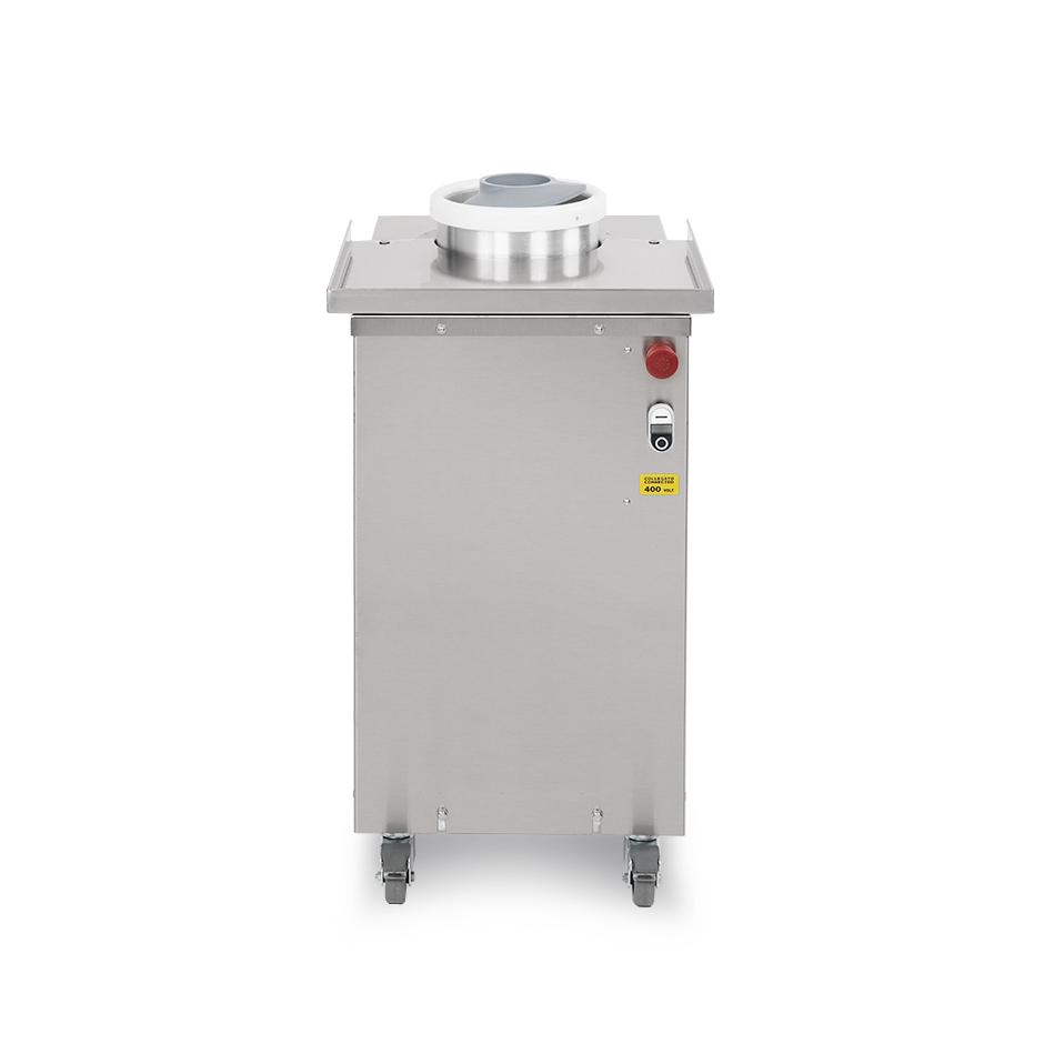 Arrotondatrice professionale maxi in acciaio inox - coclea in alluminio alimentare grezzo - peso pasta da 20 a 800 gr