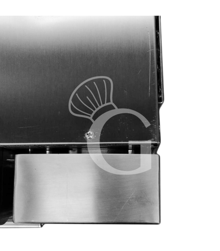 Forno Elettrico per 4+4 pizze diametro 350 mm 2 camere controllo touch 14,4 Kw-SECONDA SCELTA