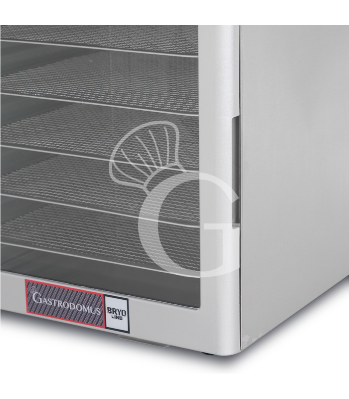 Essiccatore professionale in acciaio inox a 12 ripiani comandi digitali - 0,8 Kw