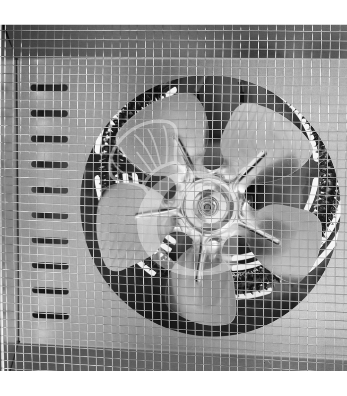 Essiccatore professionale in acciaio inox a 12 ripiani comandi digitali - 0,8 Kw