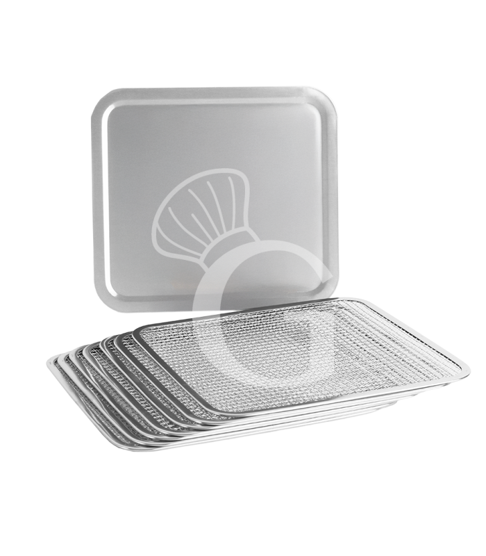 Essiccatore professionale in acciaio inox a 8 ripiani comandi digitali - 0,5 Kw
