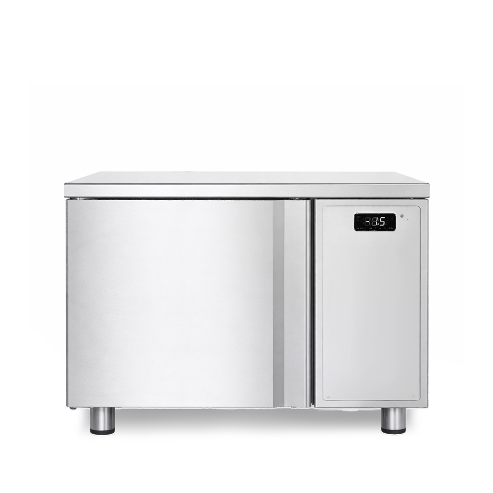 Abbattitore di temperatura digitale in acciaio inox - predisposto per 3 teglie/griglie GN 2/3