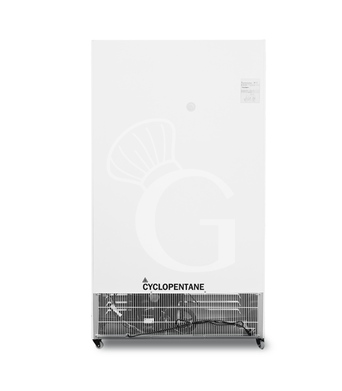 Frigo bibite ventilato 2 porte battenti con canopy 632 LT 2°C/+10°C colore bianco