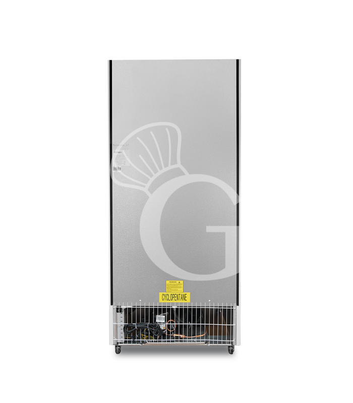 Frigo bibite ventilato 2 porte scorrevoli con canopy 590 LT 2°C/+10°C colore bianco