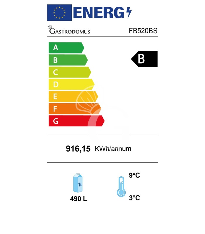 Frigo bibite ventilato 2 porte scorrevoli 490 LT 2°C/+10°C colore nero