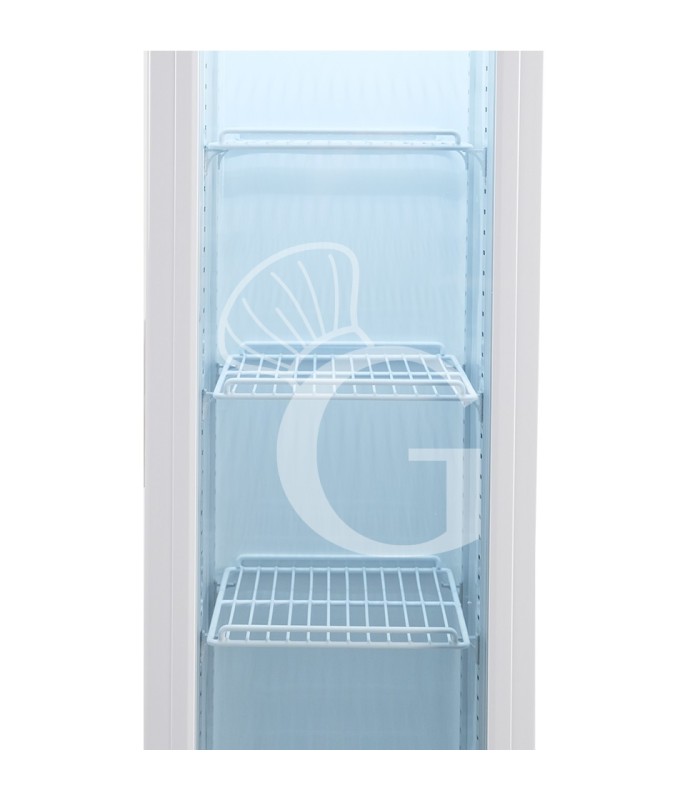 Frigo bibite ventilato porta battente con canopy 99 LT 2°C/+10°C colore bianco