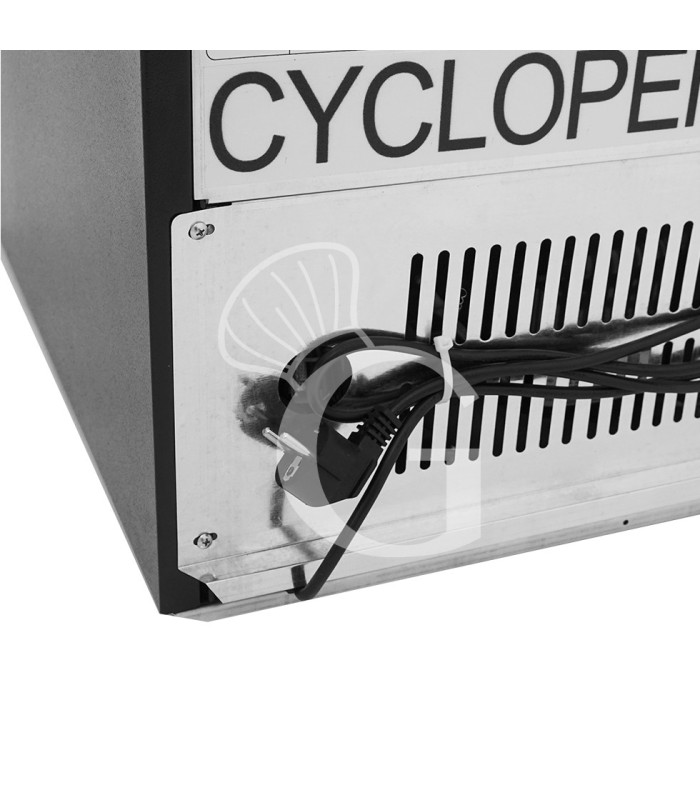 Vetrina frigo ventilata da banco o retrobanco orizzontale 2 porte scorrevoli 197 LT - temperatura +2°C/+10°C