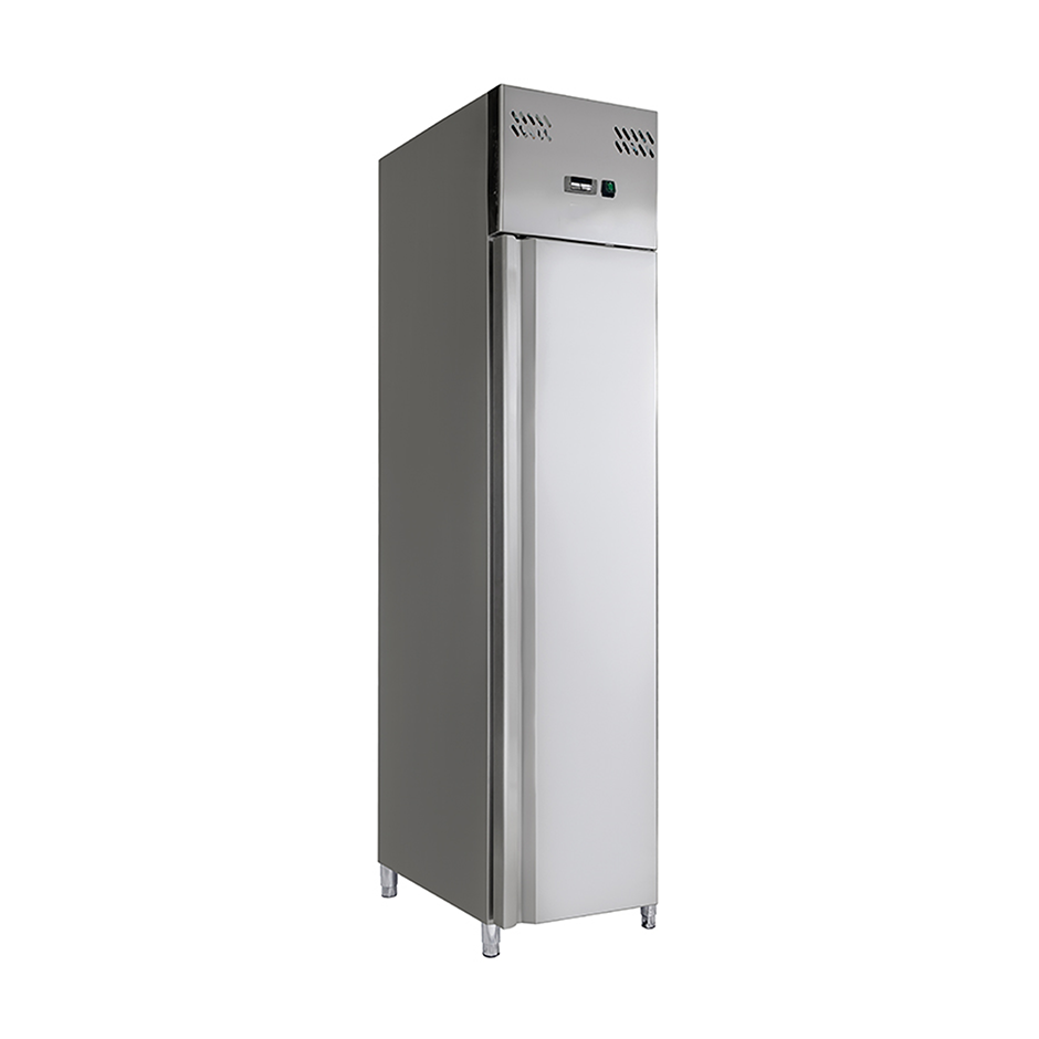 Armadio congelatore Slim Ventilato 280 Litri – 18°C / -22°C, Acciaio Inox, Classe Energetica E