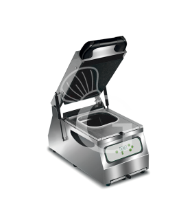 Termosigillatrice semi-automatica per vaschette – rullo 200 mm – 0,6 kW