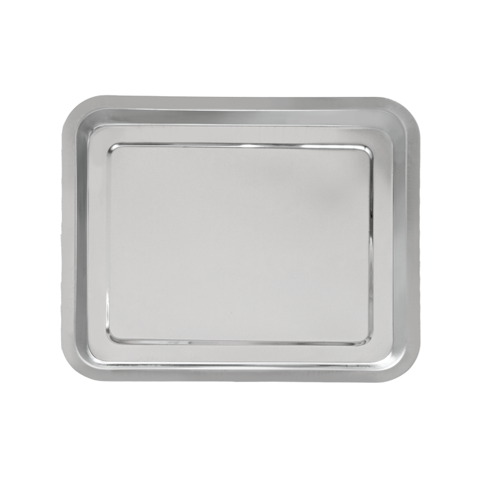 Teglia Rettangolare in acciaio inox AISI304- Forno MINI2