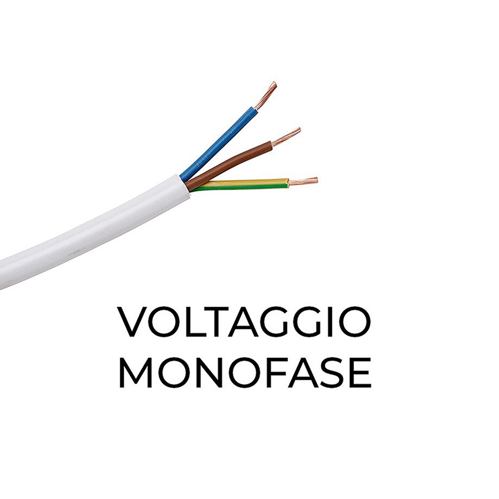 Voltaggio monofase - supplemento arrotondatrici