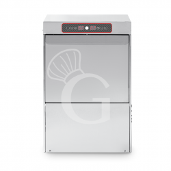 Lavabicchieri Elettronica Monofase cesto 400x400mm x H 270mm dosatore brillantante e detergente installati- doppia parete