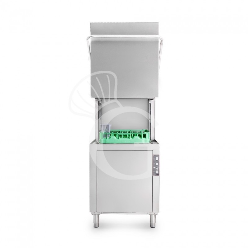 Lavastoviglie a Capotta elettromeccanica cesto 500 mm x 500 mm H 430 mm dosatore brillantante installato