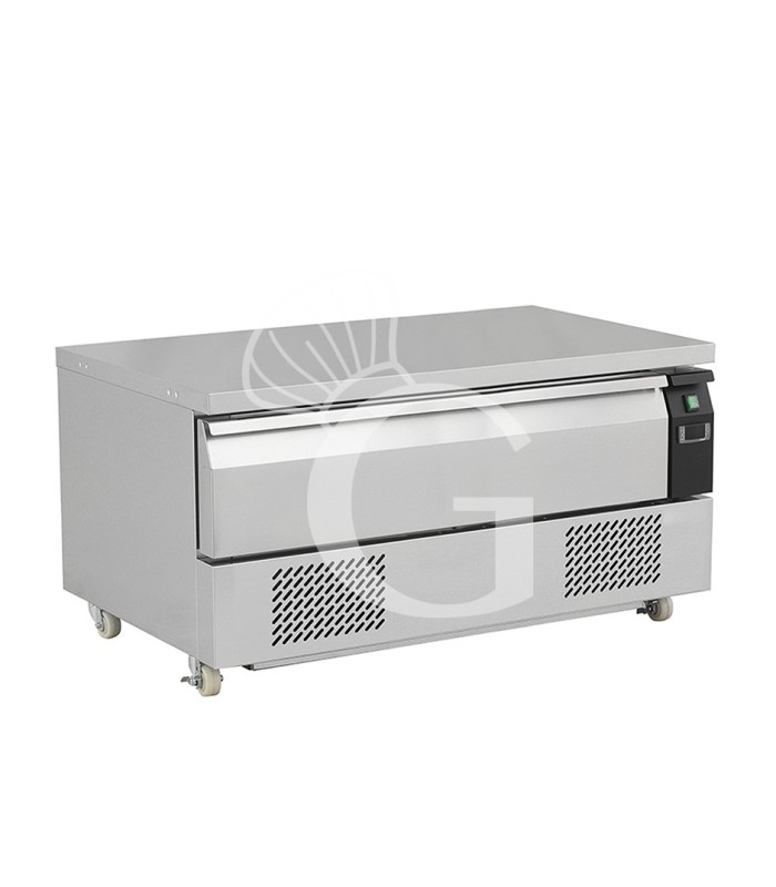 Cassettiera refrigerata con ruote, 3xGN1/1, conversione di temperatura da negativa a positiva