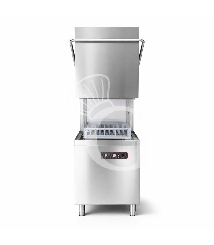 Lavastoviglie a capotta elettromeccanica 50×50 H430 con dosatore brillantante installato