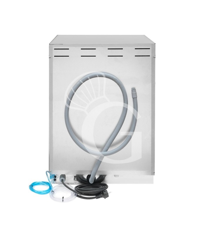 Lavastoviglie Professionale 50x50 H350 elettromeccanica a doppia parete con dosatori brillantante e detergente