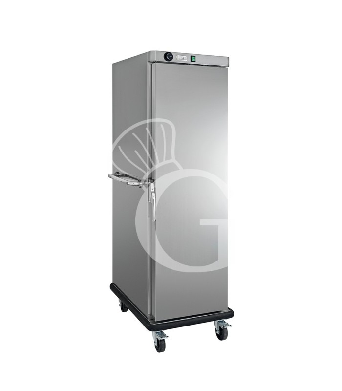 Carrello portateglie armadiato e riscaldato per 20 teglie GN1/1