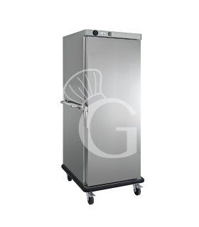 Carrello portateglie armadiato e riscaldato per 20 teglie GN2/1