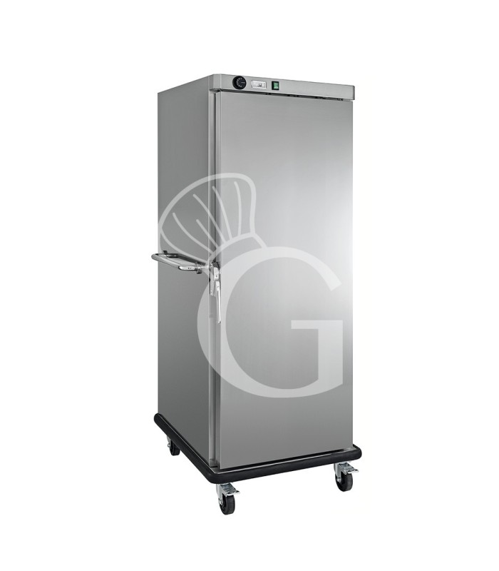 Carrello portateglie armadiato e riscaldato per 20 teglie GN2/1