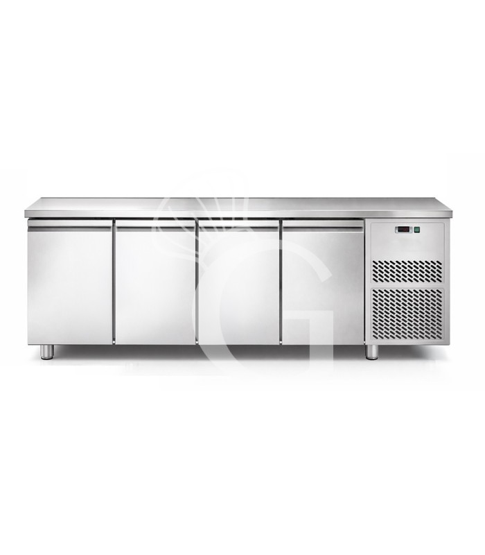 Tavolo Refrigerato 4 porte Prof. 800 0°C/+10°C classe energetica A
