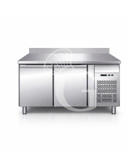 Tavolo refrigerato per gastronomia 2 porte alzatina Prof. 700 mm -18°C/-22°C classe energetica D