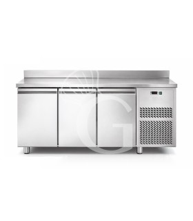 Tavolo Refrigerato 3 porte alzatina Prof. 600 mm -18°C/-22°C classe energetica A