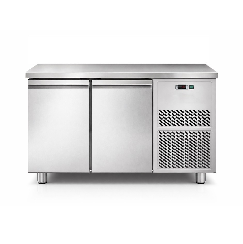 Tavolo refrigerato 2 porte Prof. 800 mm -18°C/-22°C classe energetica D