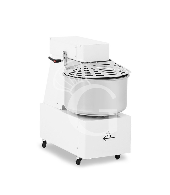 Impastatrice a spirale vasca estraibile - 32 LT - Monofase - 1 velocità