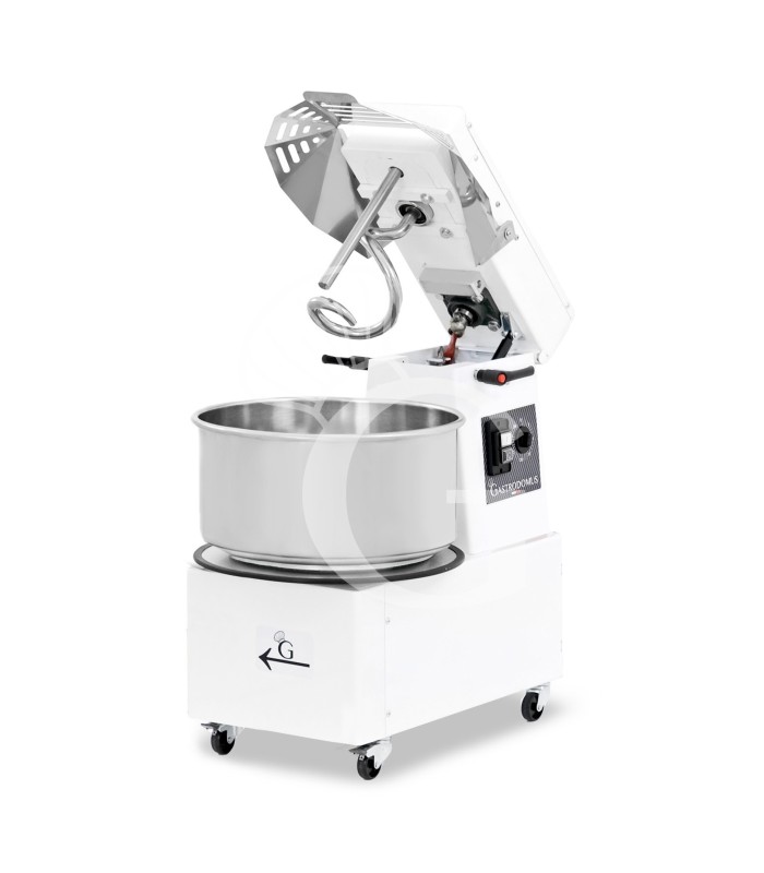 Impastatrice a spirale vasca estraibile - 32 LT - Monofase - 1 velocità