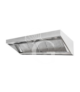 Cappa Snack a parete con motore L2400xP1100xH450mm