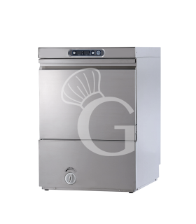 Lavaoggetti professionale trifase-cesto 500x500mm-camera lavaggio H40mm–teglie 60x40cm-doppio dosatore e pompa di scarico