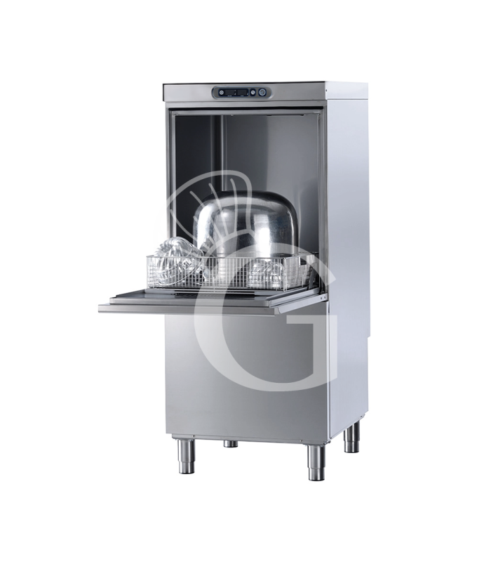 Lavaoggetti elettromeccanica, cesto (500 mmx500 mm), altezza utile 600 mm , dosatore detergente e dosatore brillantante