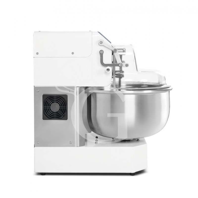 Impastatrice a braccia tuffanti vasca fissa - 20 LT - Monofase - 4 velocità
