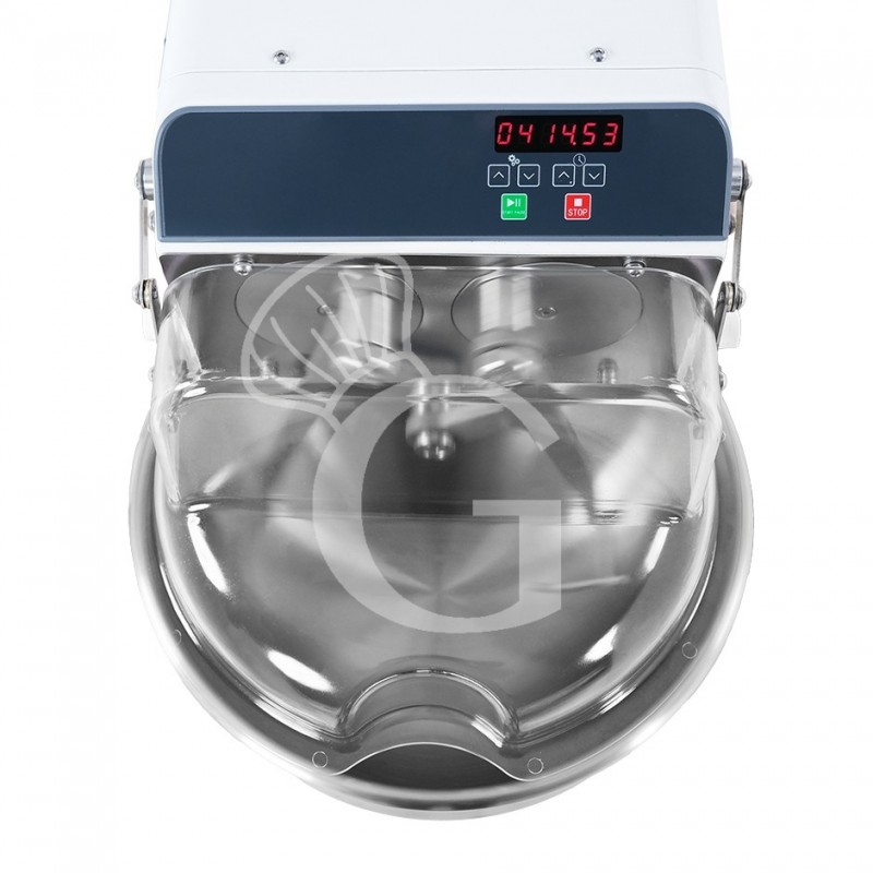 Impastatrice a braccia tuffanti vasca fissa - 20 LT - Monofase - 4 velocità