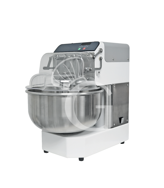 Impastatrice a braccia tuffanti vasca fissa - 20 LT - Monofase - 4 velocità