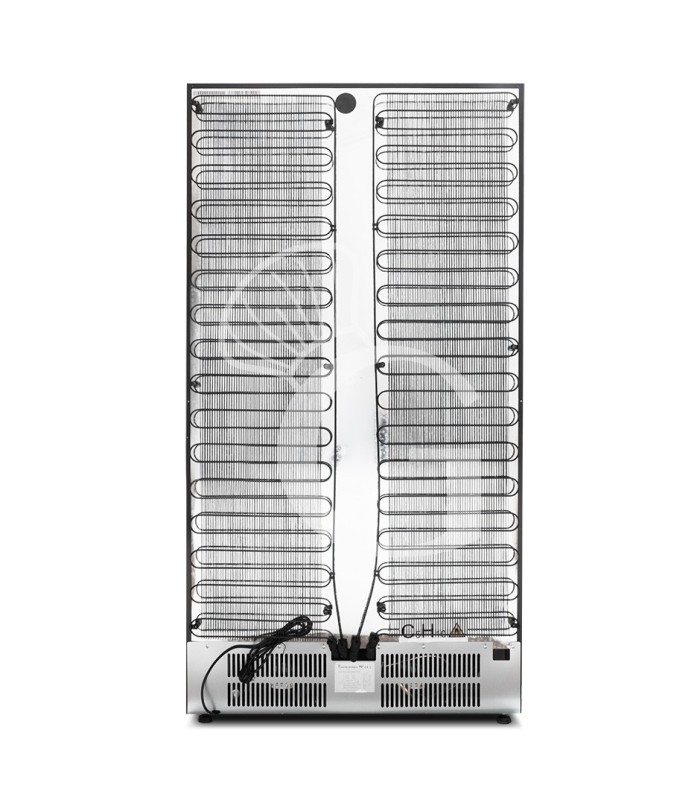 Cantina vino ventilata quadrupla temperatura 800 LT 18 ripiani 154 bottiglie +5°C/+22°C