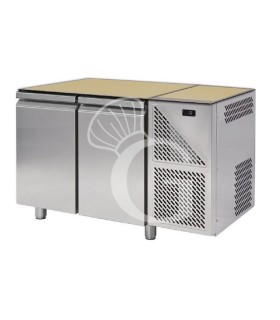 Tavolo Refrigerato 2 porte Prof. 800 mm 0°C/+10°C senza top Classe energetica A