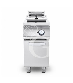 Friggitrice Industriale elettrica su armadio chiuso 1 vasca 15 LT 10,2 Kw Trifase