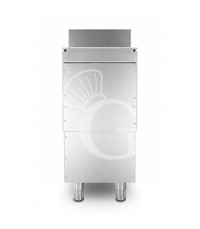 Friggitrice Industriale elettrica su armadio chiuso 1 vasca 15 LT 10,2 Kw Trifase