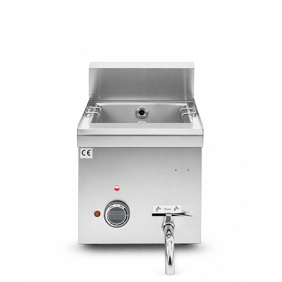 Cuocipasta professionale elettrico da banco 1 vasca 14 LT L 300 mm x P 600 mm x H 280 mm