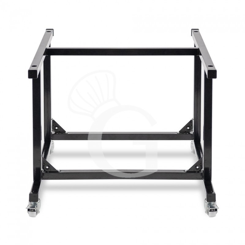 Supporto per espositore refrigerato in acciaio inox verniciato