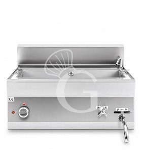 Cuocipasta professionale elettrico da banco 1 vasca 40 LT L 700 mm x P 650 mm x H 450 mm