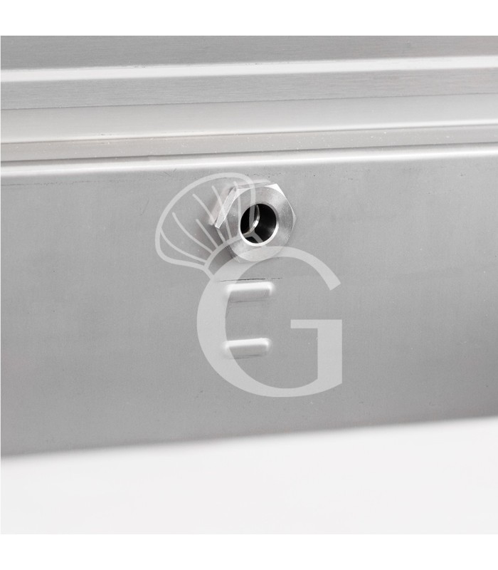 Cuocipasta professionale elettrico da banco 1 vasca 40 LT L 700 mm x P 650 mm x H 450 mm